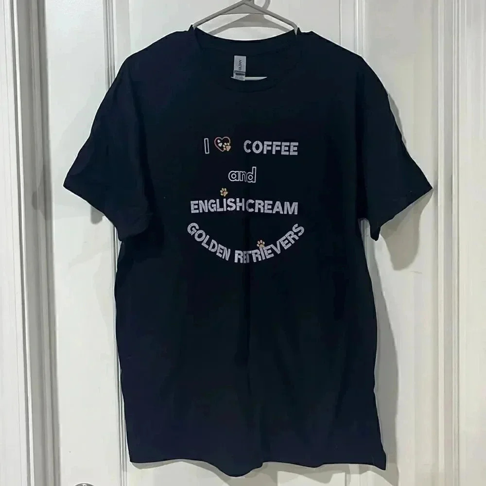 NWOT golden retriever tee large